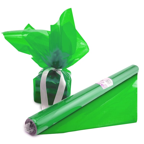 Cello-Wrapâ¢ Roll, Green, 20in X 12.5ft, PK6